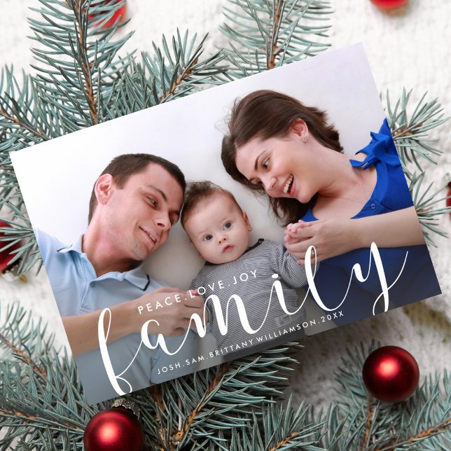Christmas or New Years Happy Holiday Family Photo (Creator Uploaded)