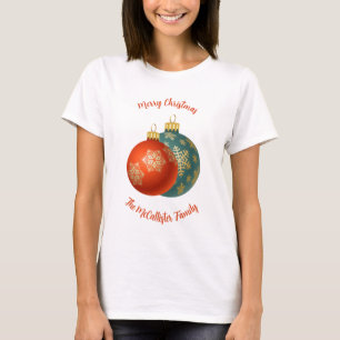 Christmas Orange Ornaments T-Shirt