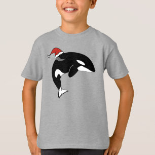 Christmas Orca Killer Whale T-Shirt