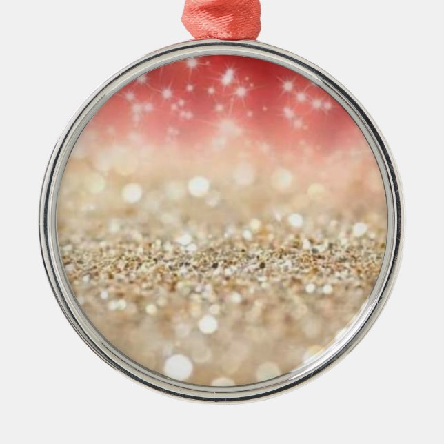 Christmas ordament metal tree decoration (Front)