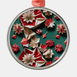 Christmas origami handicrafts11- Ceramic Ornament