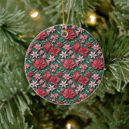 Christmas origami handicrafts 12- Ceramic Ornament