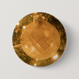Christmas Ornament 6 Cm Round Badge