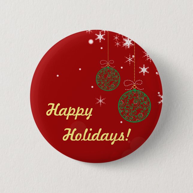 Christmas Ornament 6 Cm Round Badge (Front)