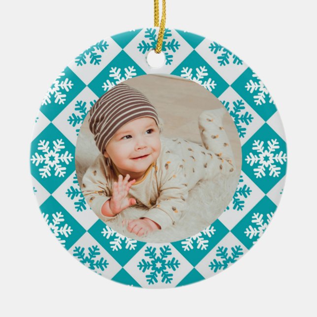Christmas Ornament - Baby's First Christmas (Front)