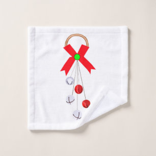 Christmas Ornament Bath Towel Set