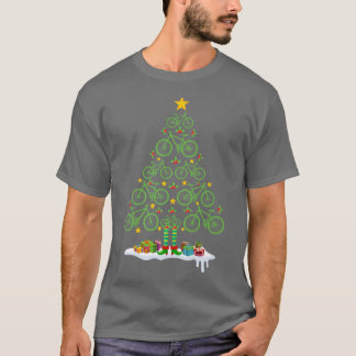 Christmas Ornament Bicycle Christmas Tree Bicycle  T-Shirt