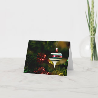 Christmas Ornament (Blank) Holiday Card