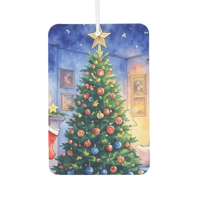 Christmas ornament car air freshener (Front)