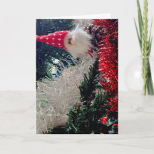 Christmas ornament card