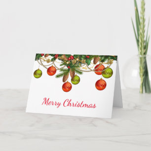 Christmas Ornament Christmas Card