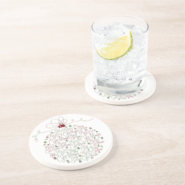 Christmas Ornament Coaster (Side)