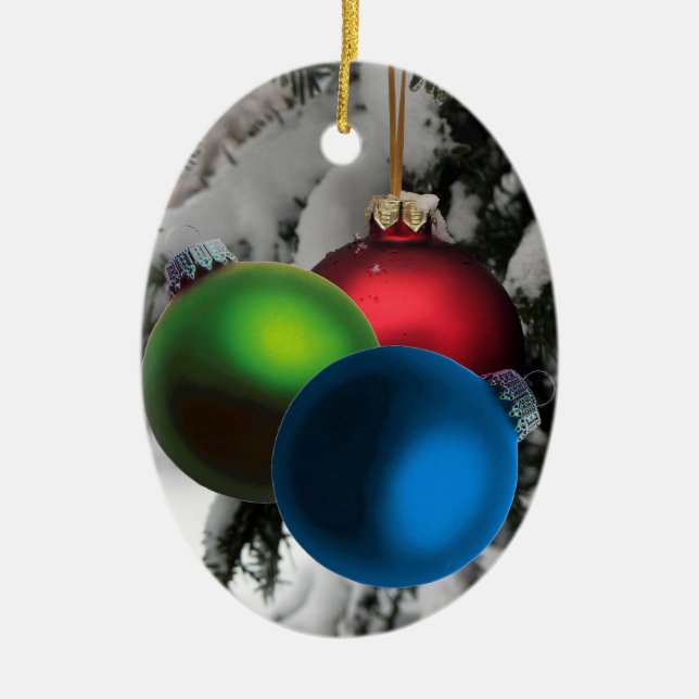 Christmas ornament Customisable ornament (Front)