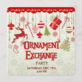 christmas party ornament exchange