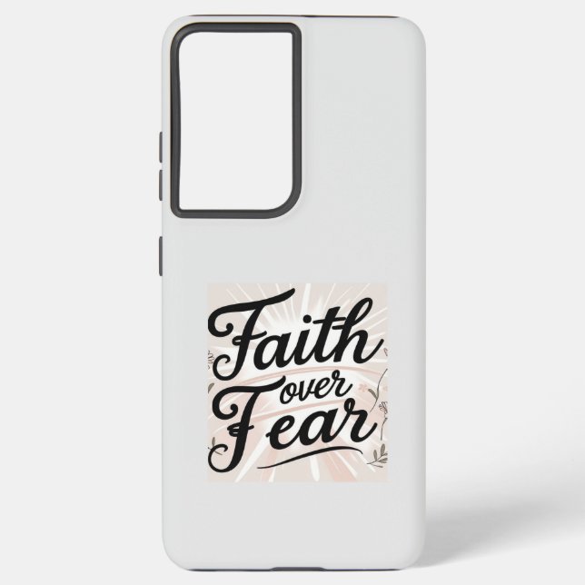  Christmas Ornament Faith Inspired Samsung Galaxy S21 Ultra Case (Back)