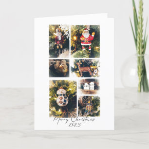 Christmas Ornament Folded Holiday Card