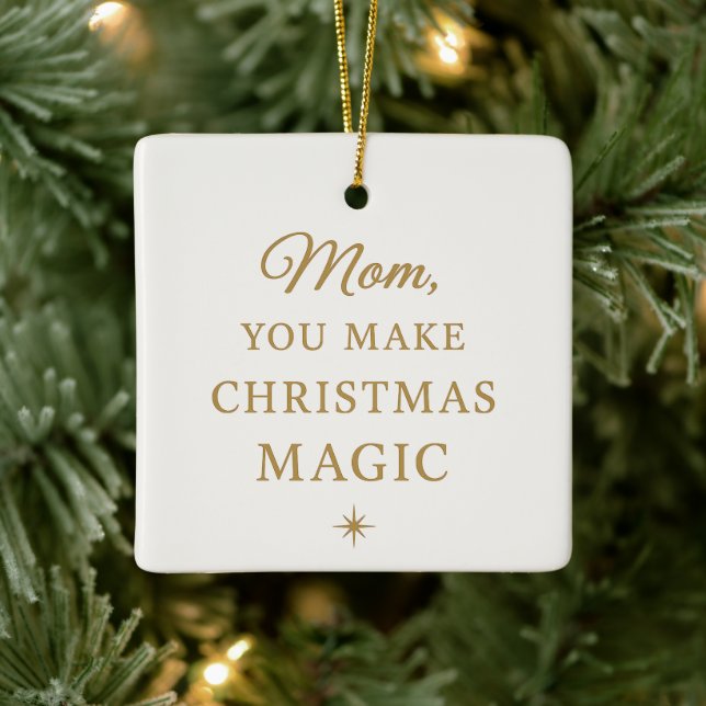 Christmas Ornament for Mom – Magic Christmas (Tree)