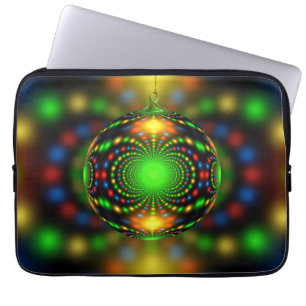 Christmas Ornament Fractal Design-29440 Laptop Sleeve