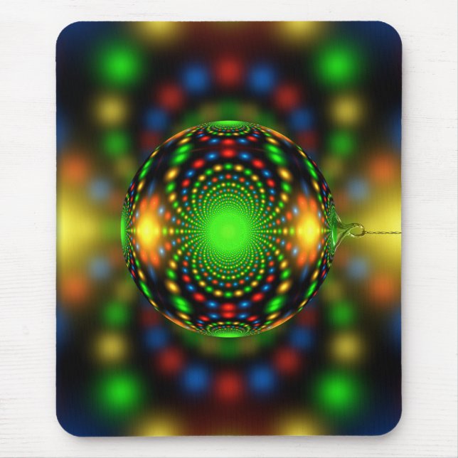 Christmas Ornament Fractal Design-29440 Mouse Mat (Front)