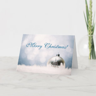 Christmas Ornament Greeting Card