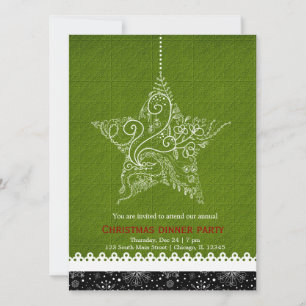 Christmas Ornament Invitation