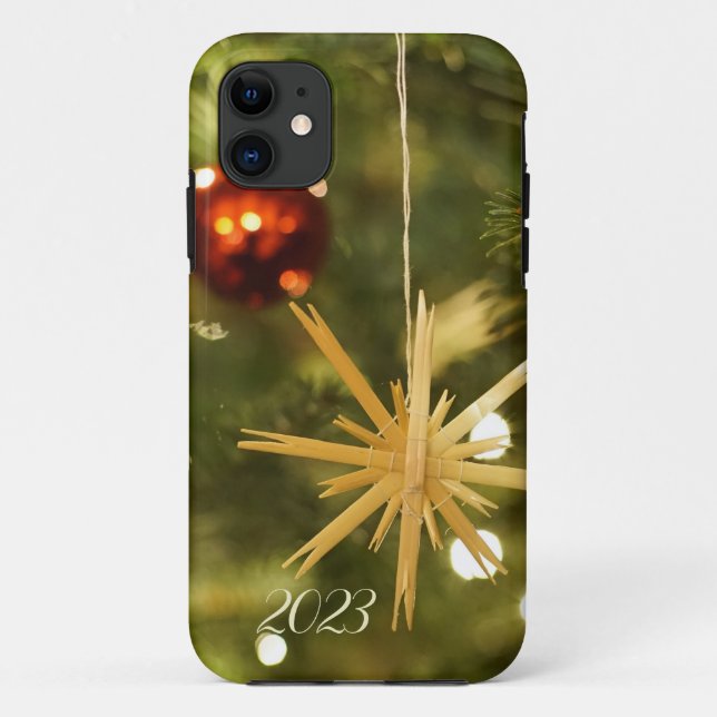 Christmas ornament iPhone case (Back)