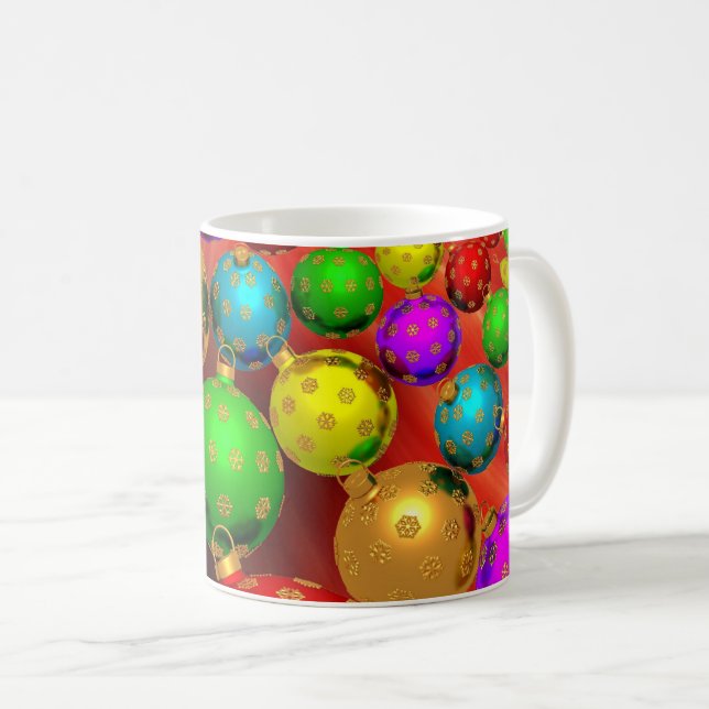 Christmas Ornament Jamboree Coffee Mug (Front Right)