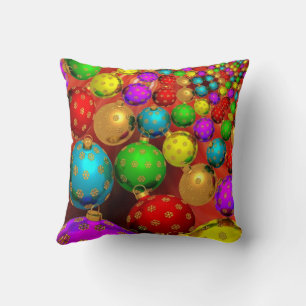 Christmas Ornament Jamboree Cushion