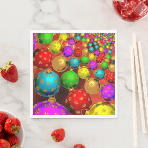 Christmas Ornament Jamboree Napkin