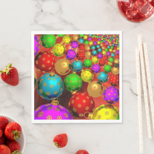 Christmas Ornament Jamboree Napkin