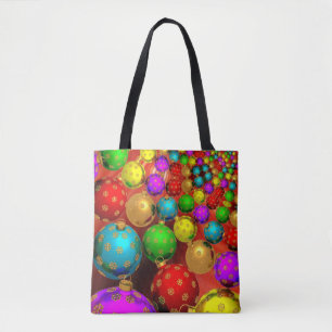 Christmas Ornament Jamboree, Tote Bag