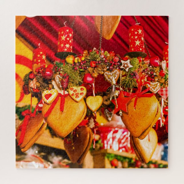 Christmas ornament jigsaw puzzle (Horizontal)