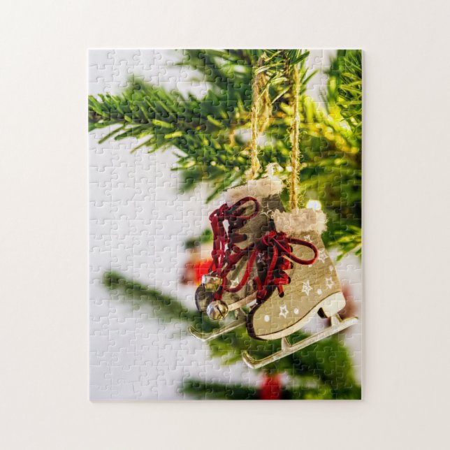 Christmas ornament jigsaw puzzle (Vertical)