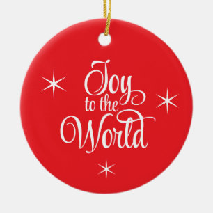Christmas Ornament Joy to the World