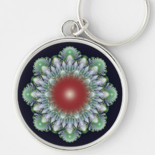 Christmas ornament key ring