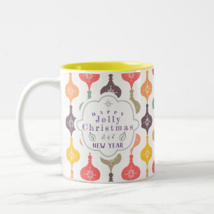 Christmas Ornament Logo Two-Tone Coffee Mug