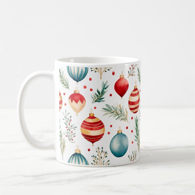 Christmas Ornament Mug (Left)