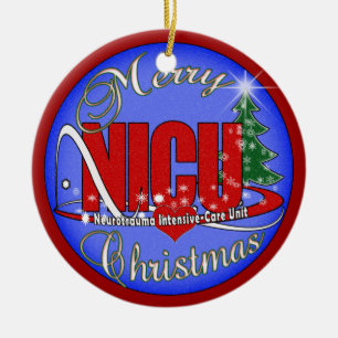CHRISTMAS ORNAMENT - NICU -Neurotrauma Intensive