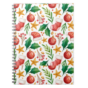 Christmas Ornament Notebook 