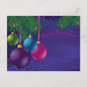 Christmas Ornament Postcard