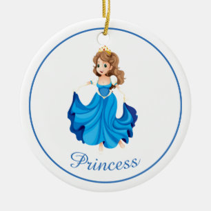 Christmas Ornament-Princess Ceramic Tree Decoration