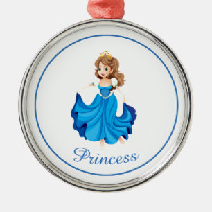 Christmas Ornament-Princess Metal Tree Decoration