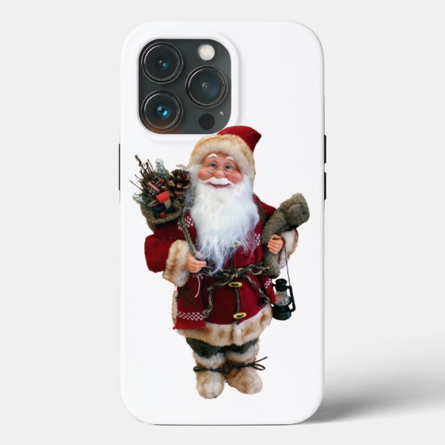 Christmas ornament Santa Claus doll Case-Mate iPhone Case (Back)