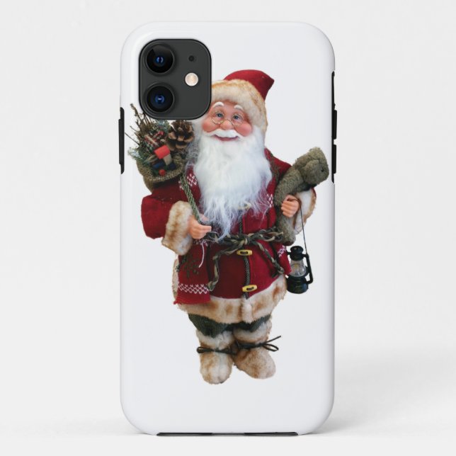 Christmas ornament Santa Claus doll Case-Mate iPhone Case (Back)
