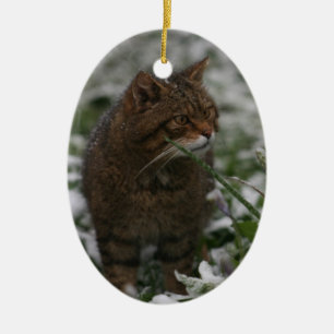 Christmas ornament - Scottish wildcat