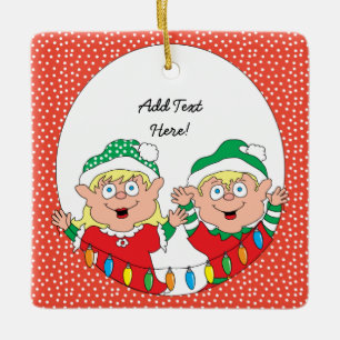 Christmas Ornament Square Personalise