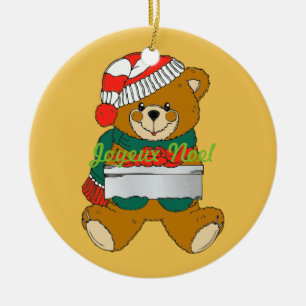 Christmas Ornament Teddy Bear