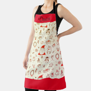 Christmas Ornaments Apron