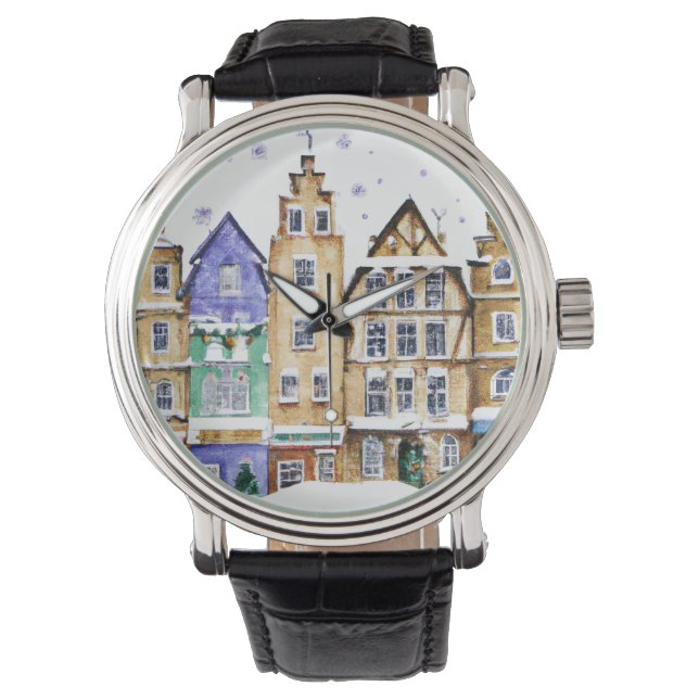 Christmas Ornaments Artwork Watch  (Front)