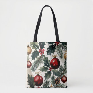 Christmas Ornaments, Author Natasha Us   Tote Bag